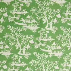 Serena Fresson Fabrics<Mrs. Alice Green Pagoda Garden Fabric