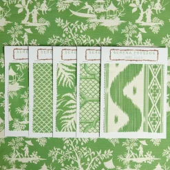 Serena Fresson Fabrics<Mrs. Alice Green Pagoda Garden Fabric