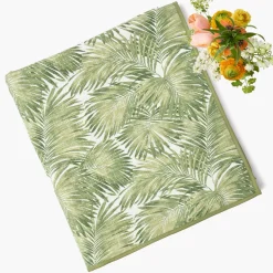 Summer Table Linen | Tablecloths<Mrs. Alice Green Palm Tablecloth