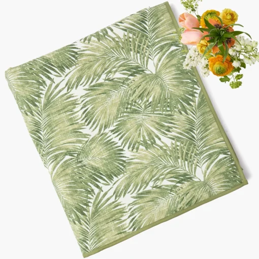 Summer Table Linen | Tablecloths<Mrs. Alice Green Palm Tablecloth