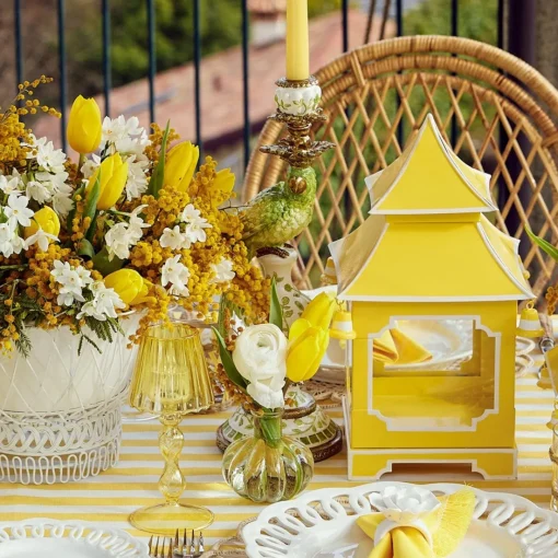 Summer Candleware | Candle Holders<Mrs. Alice Green Parrot Candle Holder (Pair)