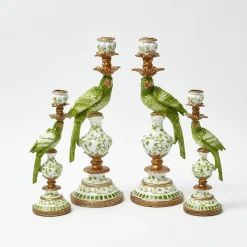 Summer Candleware | Candles<Mrs. Alice Green Parrot Candle Set