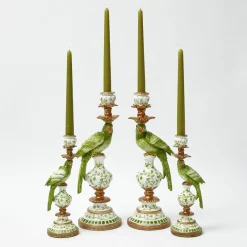 Summer Candleware | Candles<Mrs. Alice Green Parrot Candle Set