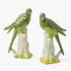 Year-round Decorations<Mrs. Alice Green Porcelain Parrot (Pair)