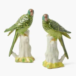 Year-round Decorations<Mrs. Alice Green Porcelain Parrot (Pair)