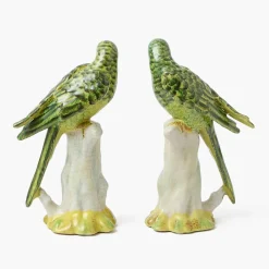 Year-round Decorations<Mrs. Alice Green Porcelain Parrot (Pair)