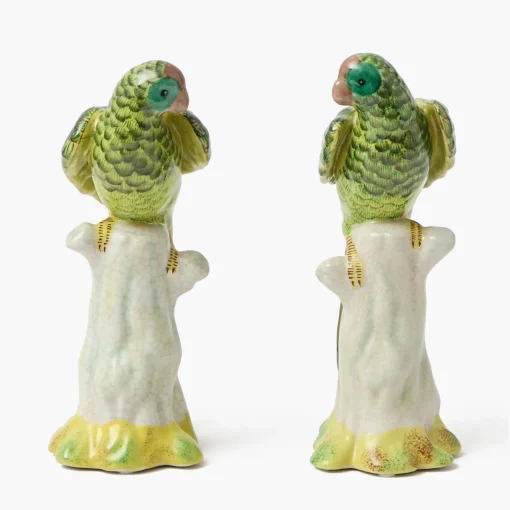 Year-round Decorations<Mrs. Alice Green Porcelain Parrot (Pair)