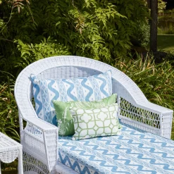 Serena Fresson Fabrics<Mrs. Alice Green Shaded Bamboo Fabric