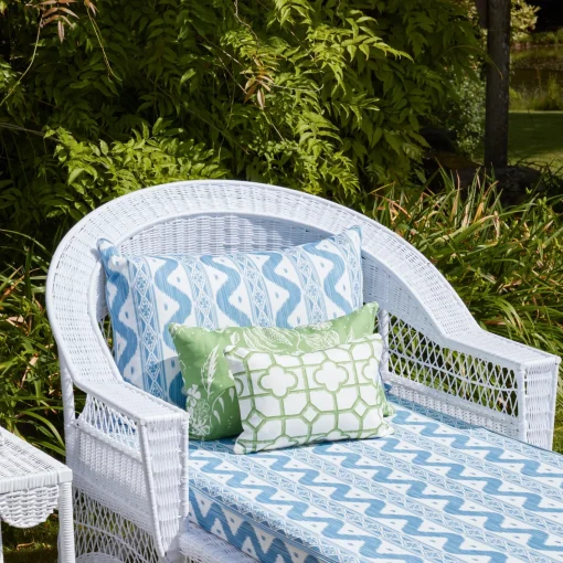 Serena Fresson Fabrics<Mrs. Alice Green Shaded Bamboo Fabric