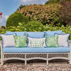 Serena Fresson Fabrics<Mrs. Alice Green Shaded Bamboo Fabric