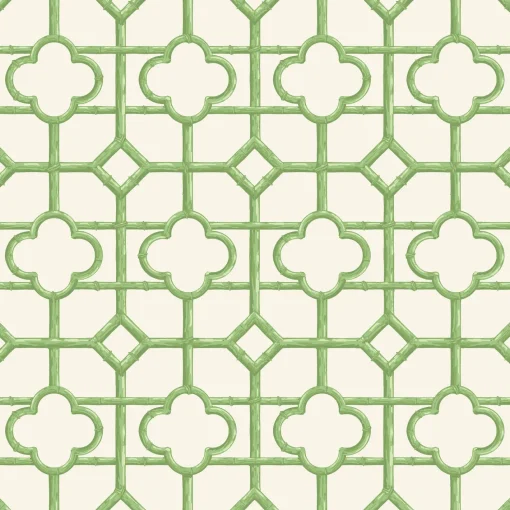Serena Fresson Wallpapers<Mrs. Alice Green Shaded Bamboo Wallpaper
