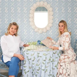 Serena Fresson Wallpapers<Mrs. Alice Green Shaded Bamboo Wallpaper