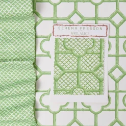 Serena Fresson Wallpapers<Mrs. Alice Green Shaded Bamboo Wallpaper