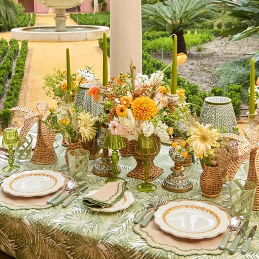 Summer Glassware | Glasses<Mrs. Alice Green Swirl Outdoor Glasses (Set of 6)