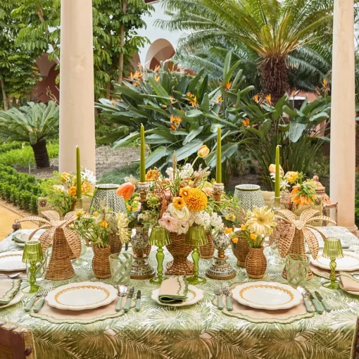 Summer Glassware | Glasses<Mrs. Alice Green Swirl Outdoor Glasses (Set of 6)