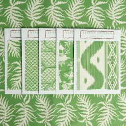 Serena Fresson Fabrics<Mrs. Alice Green Trailing Ferns Fabric