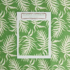 Serena Fresson Fabrics<Mrs. Alice Green Trailing Ferns Fabric