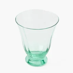 Summer Glassware | Glasses<Mrs. Alice Green Tulip Water Glasses (Set of 4)