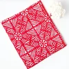 Tablecloths<Mrs. Alice Gretel Applique Red Tablecloth