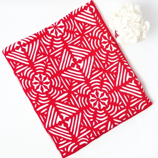 Tablecloths<Mrs. Alice Gretel Applique Red Tablecloth