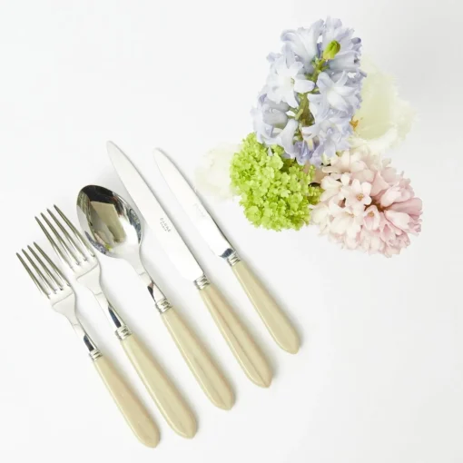 Cutlery Sets<Mrs. Alice Grey Horn Cutlery Set (5 Piece)