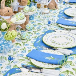 Spring Decorations<Mrs. Alice Hand Painted Green & Blue Pastel Eggs (Set of 4)