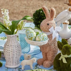 Spring Decorations<Mrs. Alice Hand Painted Green & Blue Pastel Eggs (Set of 4)