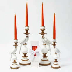 Summer Candleware | Candles<Mrs. Alice Handmade Orange Candles (Set of 8)