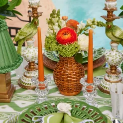 Summer Candleware | Candles<Mrs. Alice Handmade Orange Candles (Set of 8)