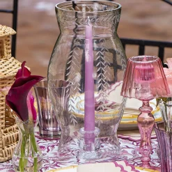 Summer Candleware | Candles<Mrs. Alice Handmade Purple Candles (Set of 8)