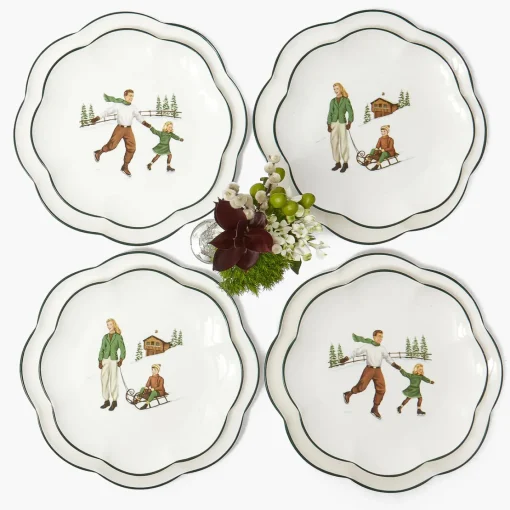 Crockery Sets<Mrs. Alice Hansel & Gretel Dinner & Starter Plates (Set of 8)