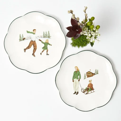 Dinner Plates | Crockery Sets<Mrs. Alice Hansel & Gretel Dinner Plates (Set of 4)