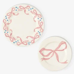 Crockery Sets<Mrs. Alice Harley's Bow Dinner & Starter Plates (Set of 8)