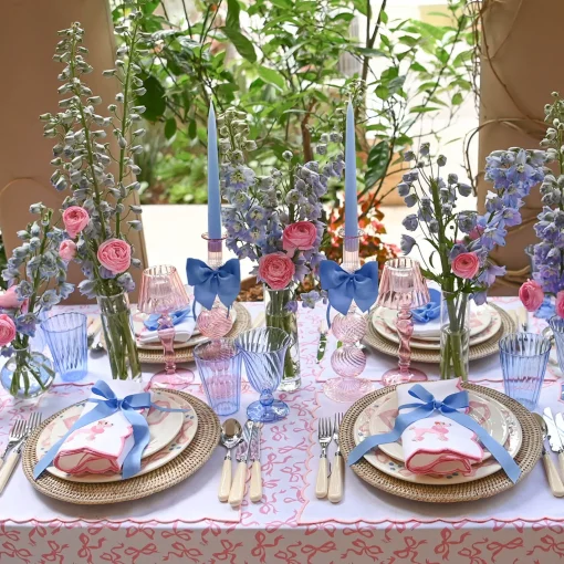 Crockery Sets<Mrs. Alice Harley's Bow Dinner & Starter Plates (Set of 8)