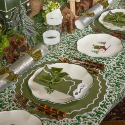 Starter Plates | Crockery Sets<Mrs. Alice Heidi & Hans Skier Starter Plates (Set of 4)