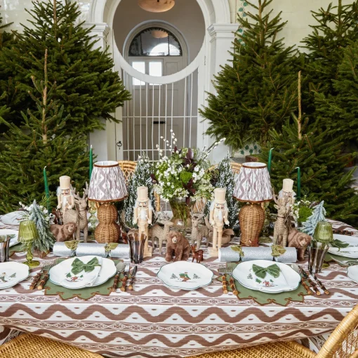 Starter Plates | Crockery Sets<Mrs. Alice Heidi & Hans Skier Starter Plates (Set of 4)