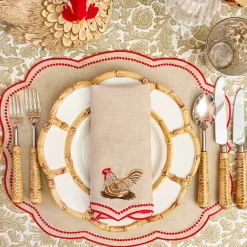 Napkins | For Her<Mrs. Alice Henrietta Hen Linen Napkins (Set of 4)