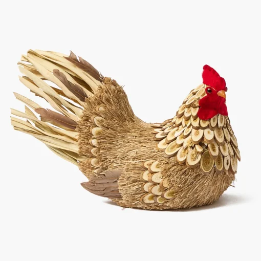 Spring Decorations<Mrs. Alice Henrietta the Brown Hen - 25cm