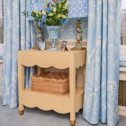 Furniture<Mrs. Alice Irene Grasscloth Table