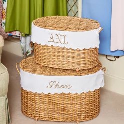 For The Hostess | For The Rattan Lover<Mrs. Alice Isabella Rattan Basket (Small)
