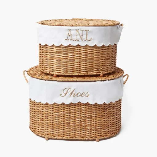 For The Hostess | For The Rattan Lover<Mrs. Alice Isabella Rattan Basket (Small)