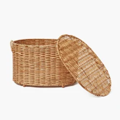 For The Hostess | For The Rattan Lover<Mrs. Alice Isabella Rattan Basket (Small)