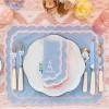 Table Linen Sets | Mrs. Alice Monogram<Mrs. Alice Isla Blue & Pink Placemats & Napkins (Set of 4)