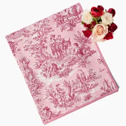 Tablecloths<Mrs. Alice Isla Pink Toile Tablecloth