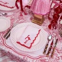 Tablecloths<Mrs. Alice Isla Pink Toile Tablecloth
