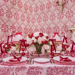 Tablecloths<Mrs. Alice Isla Pink Toile Tablecloth