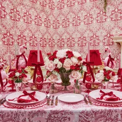 Tablecloths<Mrs. Alice Isla Pink Toile Tablecloth