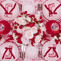 Tablecloths<Mrs. Alice Isla Pink Toile Tablecloth