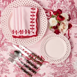 Tablecloths<Mrs. Alice Isla Pink Toile Tablecloth