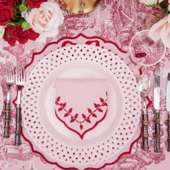 Tablecloths<Mrs. Alice Isla Pink Toile Tablecloth